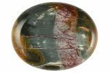 1.9" Polished Cherry Creek Jasper Worry Stones  - Photo 2